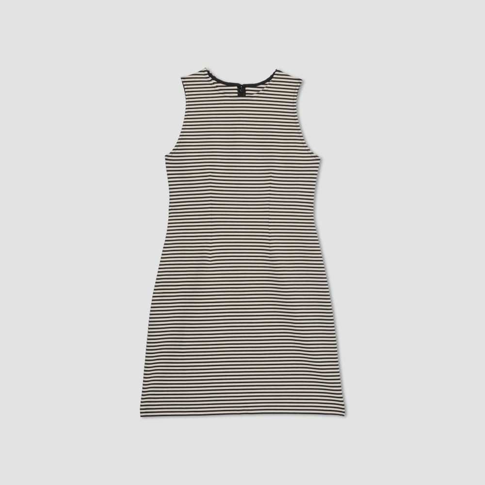 The Dream '90s Shift Dress | Parchment / Black - Image 2