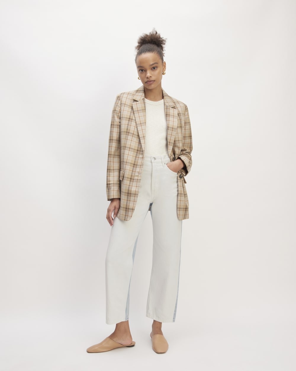 The Rigid Way-High? Jean | Two Tone Bone | 27.5 Inseam