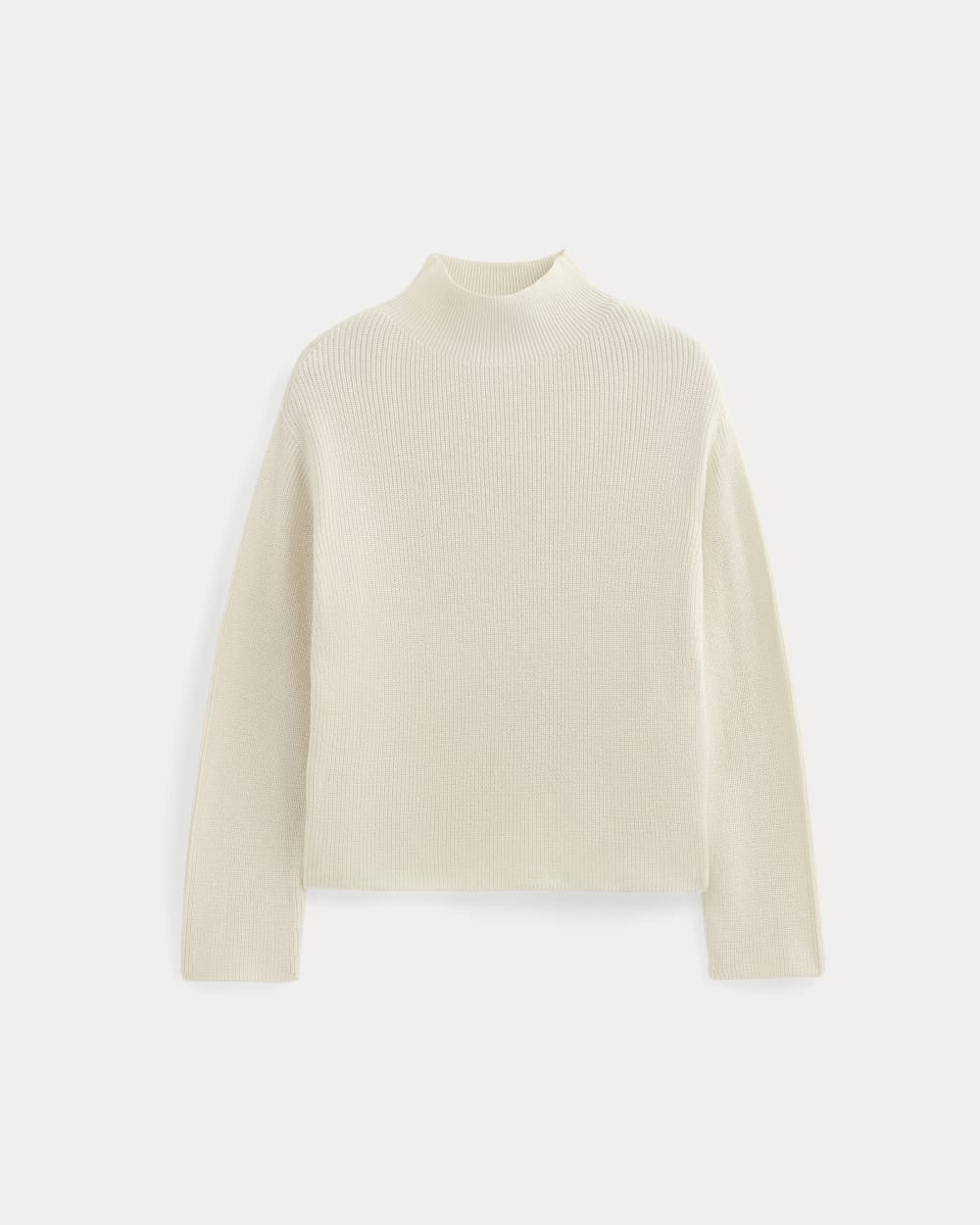 The Slouchy Funnel Neck in Everyday Cotton | Canvas - Image 2