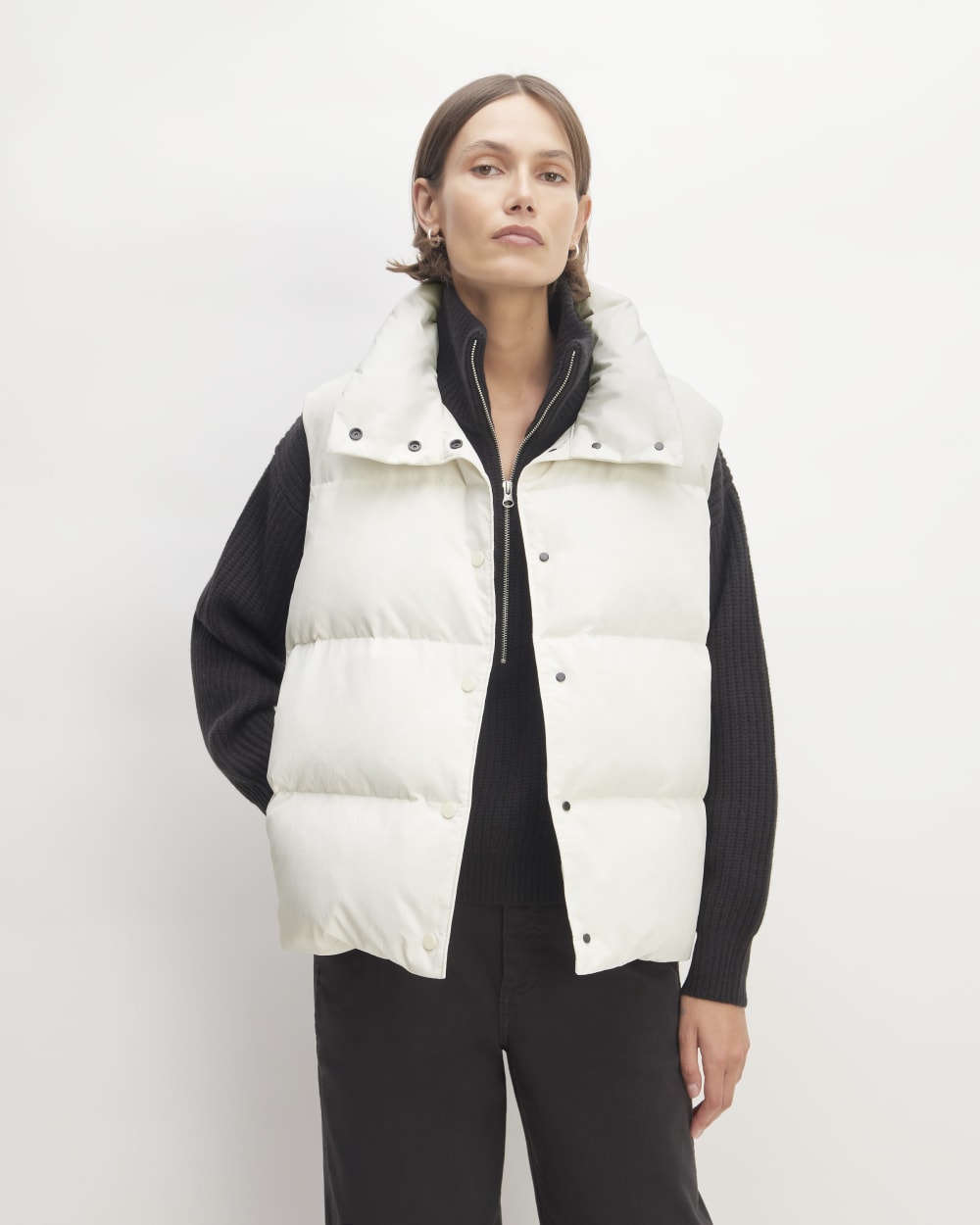 The Puffer Vest | Bone