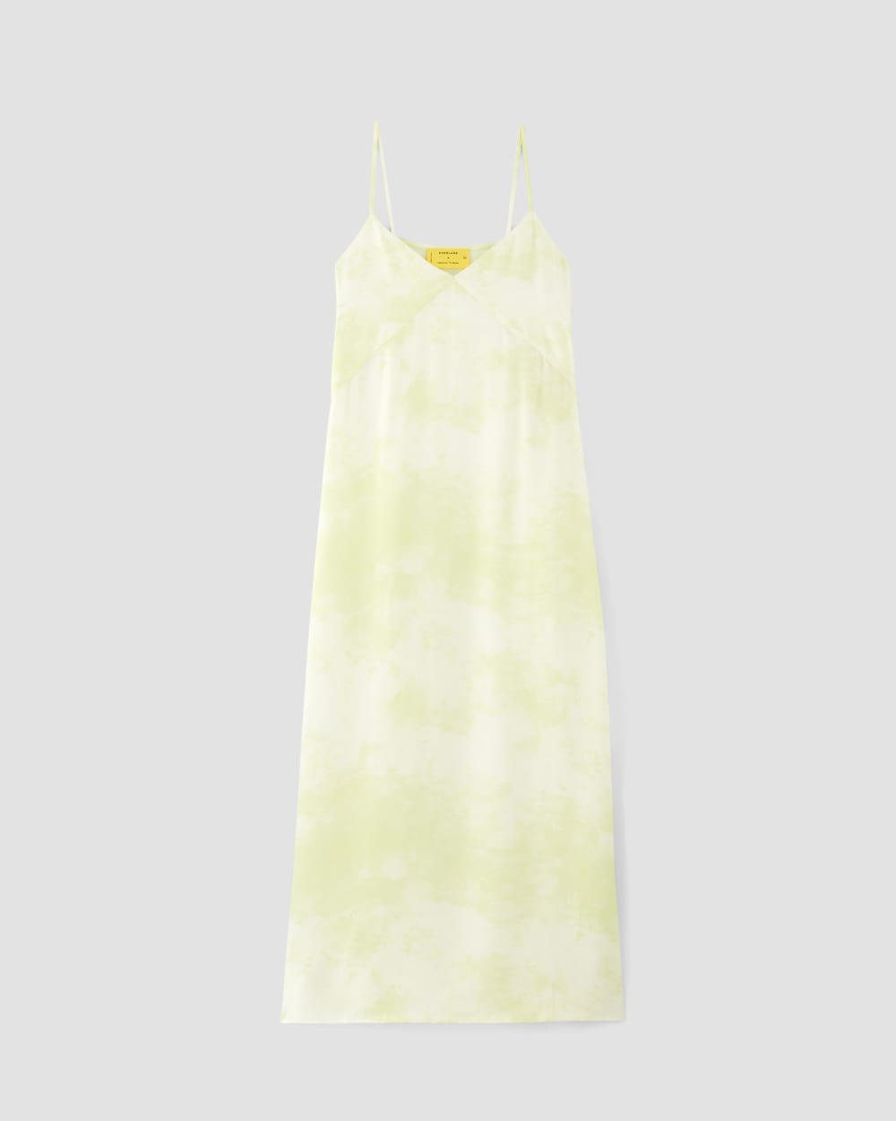 The Everlane x Marques' Almeida Satin Tie-Dye Dress | Seafoam Tie-Dye - Image 2