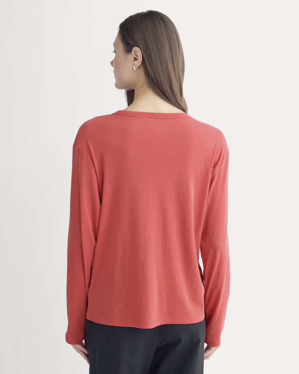 The Air Long-Sleeve Tee | Vintage Red - Image 4