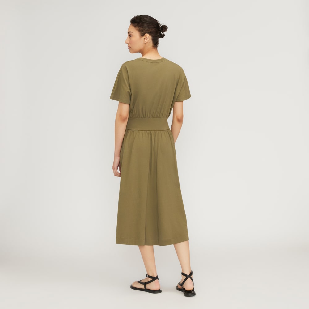 The Organic Cotton Waisted Dress | Kalamata - Image 4