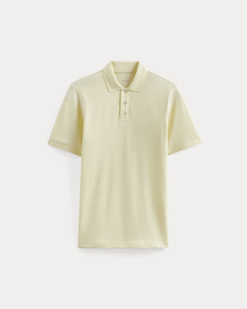 The Pique Polo | Light Yellow - Image 2