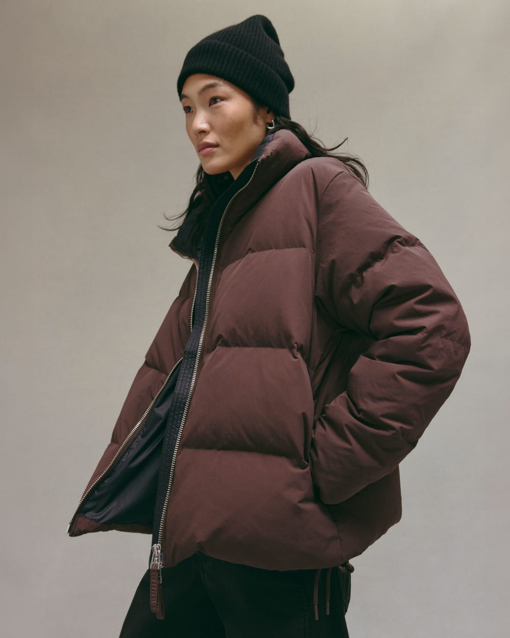 The Puffer Bomber | Earth Brown - Image 9
