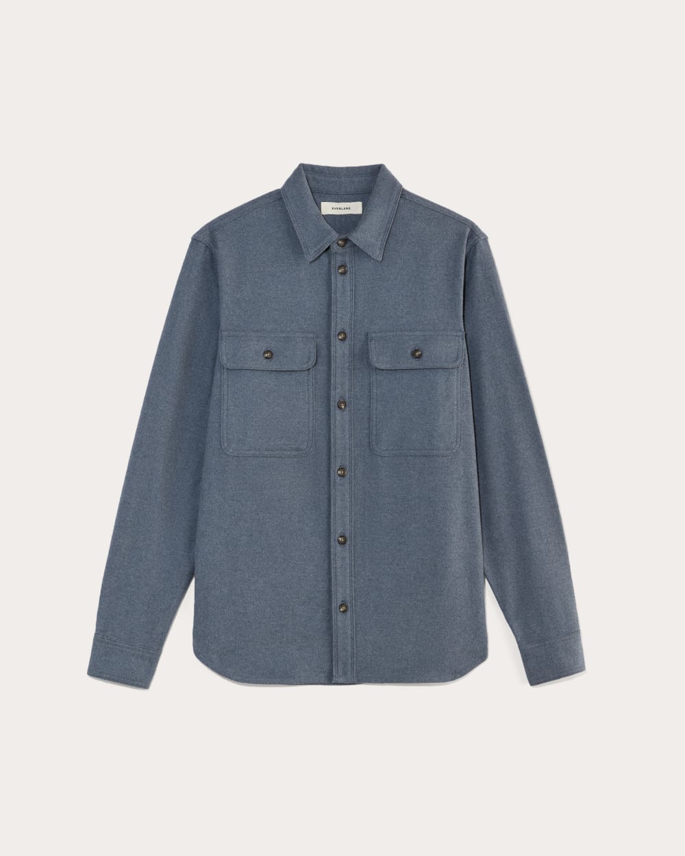 The Heavyweight Overshirt | Uniform | Heather Midnight Navy - Image 2