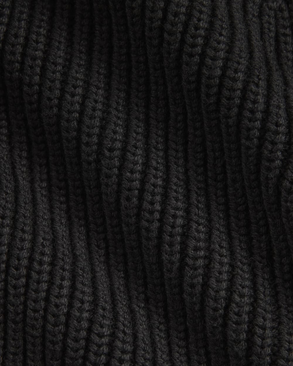 The Boxy Cardigan in Everyday Cotton | Black - Image 6