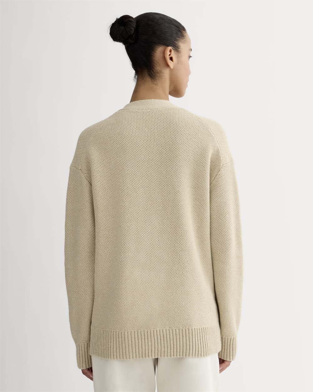 The Cotton Honeycomb Cardigan | Mojave Desert / Natural - Image 5