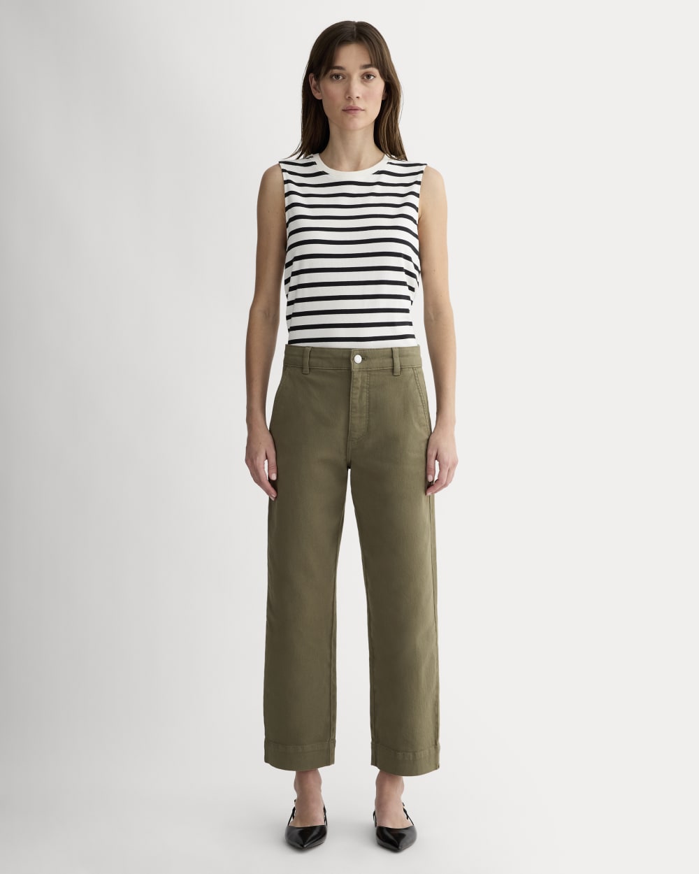 The Utility Straight-Leg Pant | Kalamata | 26.5 Inseam