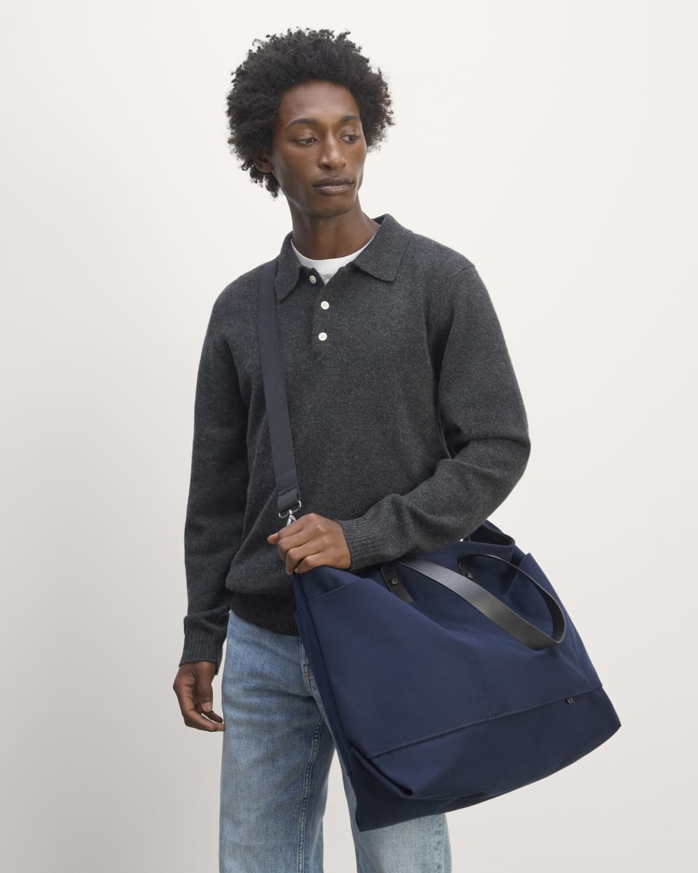 The Canvas Weekender | Navy - Image 9