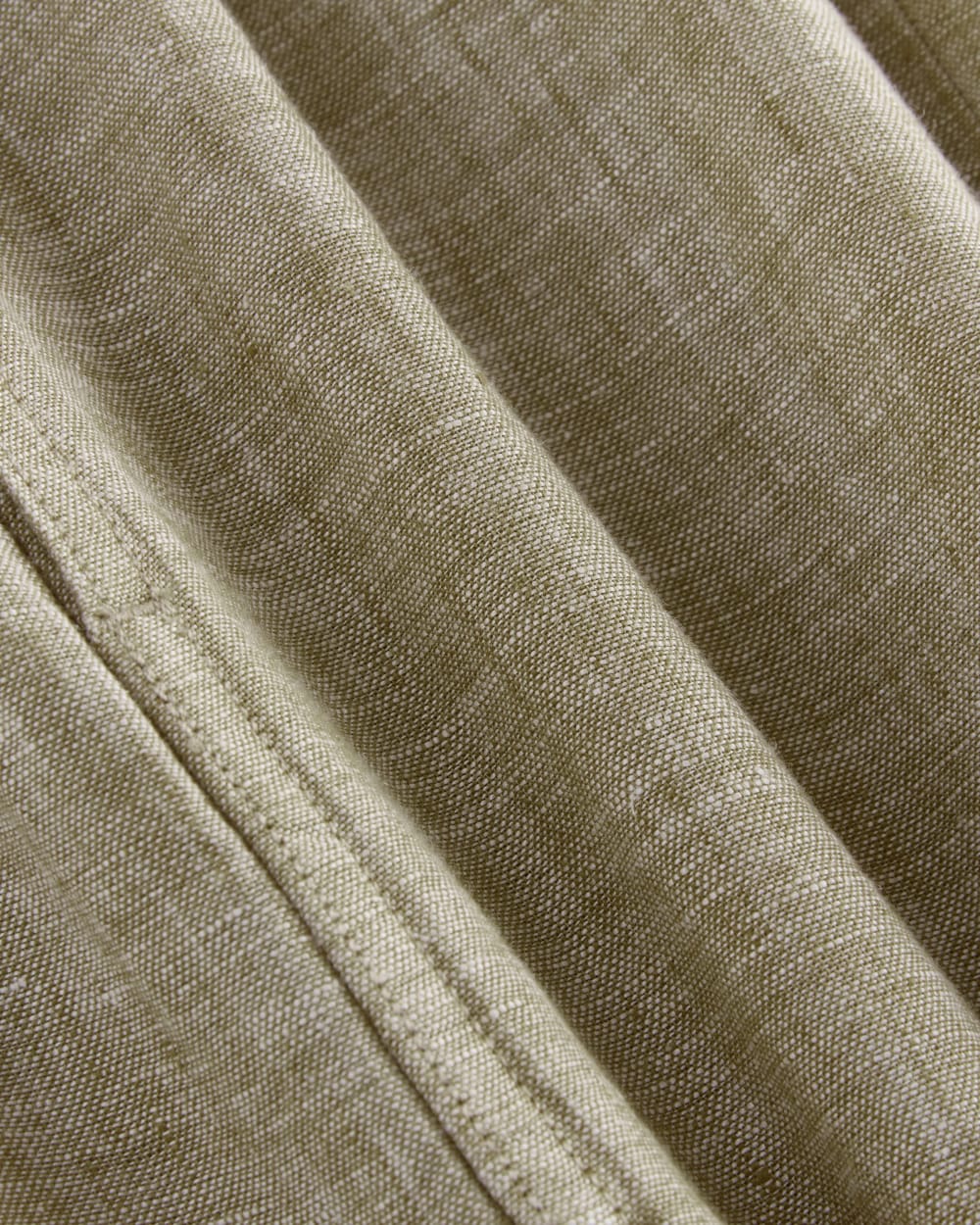 The Cargo Curve Pant in Linen | Cornstalk Chambray - Image 6