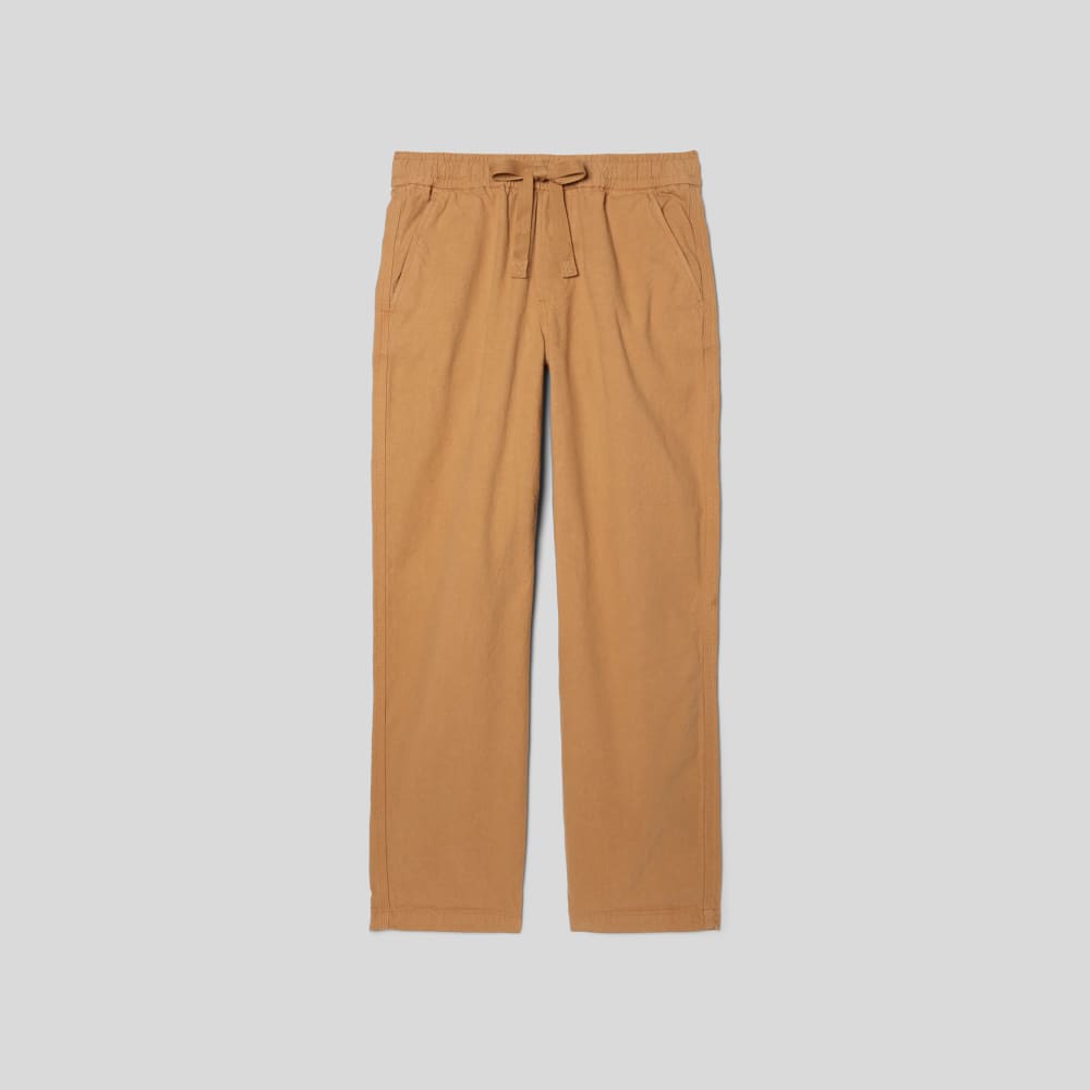 The Canvas Organic Cotton Drawstring Pant | Cappuccino - Image 2