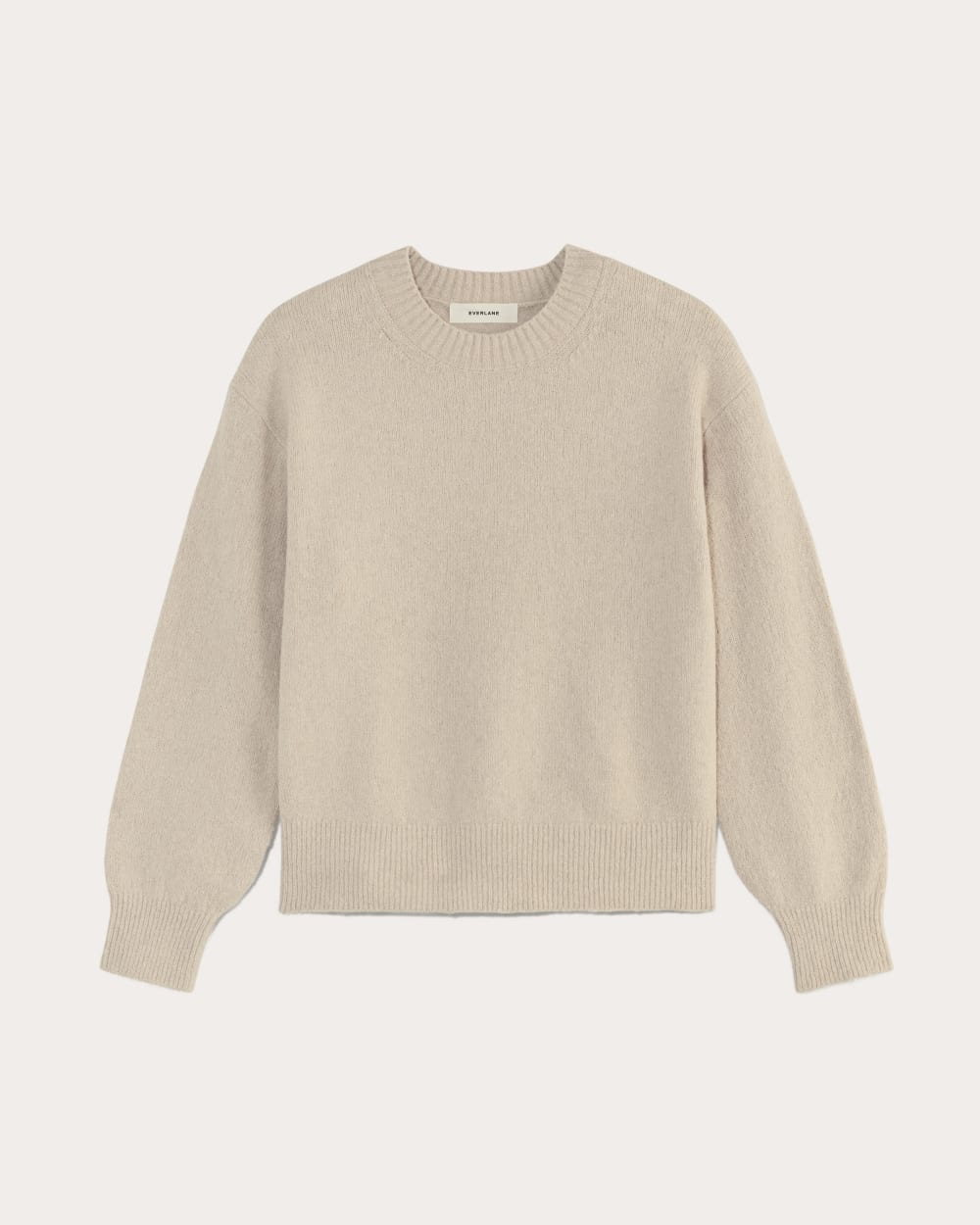 The Cocoon Crew in Plush Cotton | Heather Mushroom - Image 2