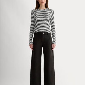 The Utility Wide-Leg Pant | Black