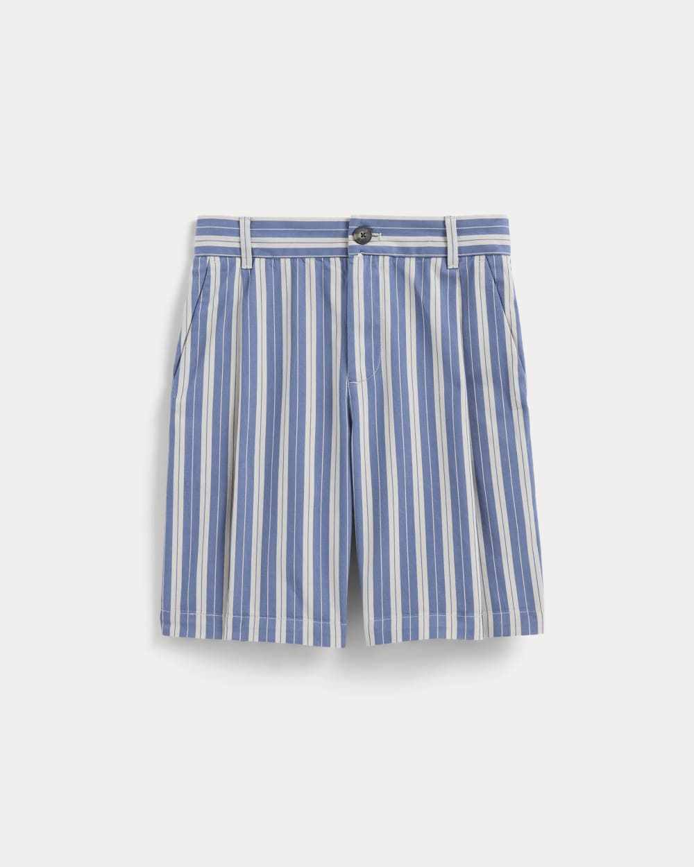 The Pleated Chino Short | Dutch Blue / Natural - Image 2