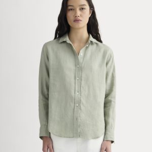 The Must-Have Shirt in Linen | Seagrass