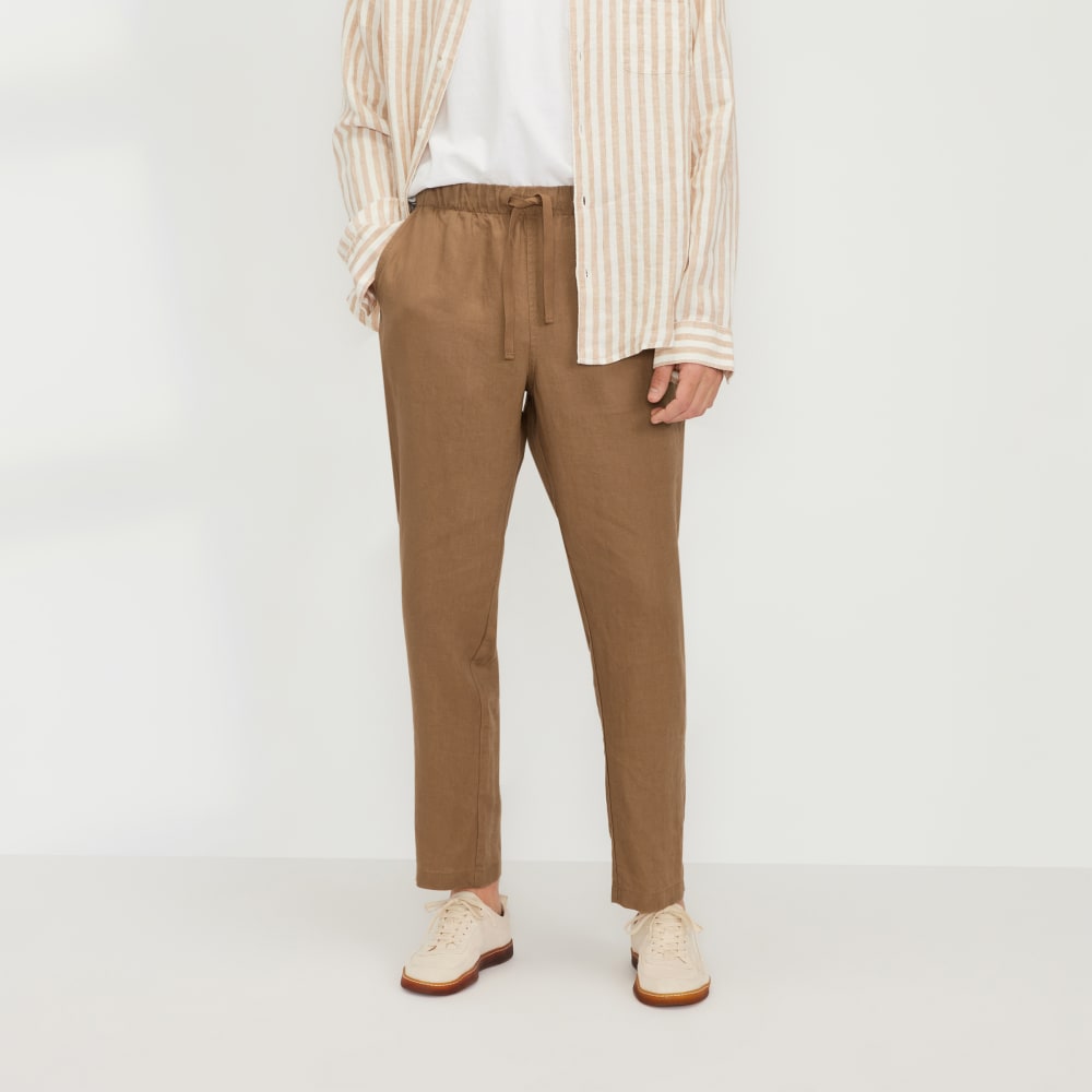 The Linen Easy Pant | Toasted Coconut