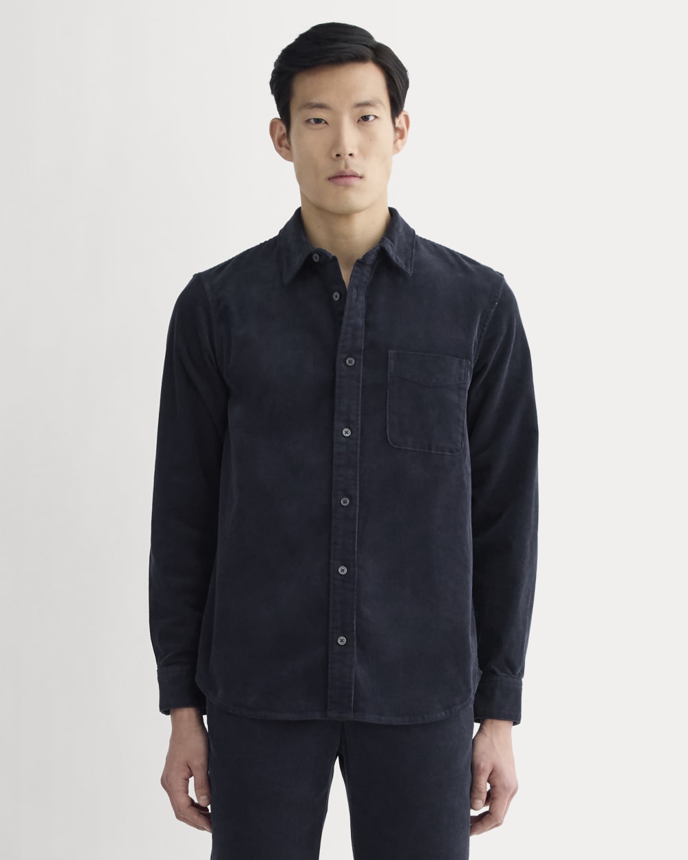 The Classic Shirt in Corduroy | Navy