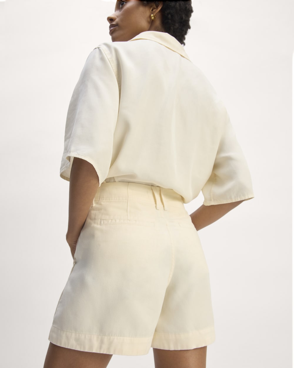 The Utility Short in Buttersoft | Bone - Image 5
