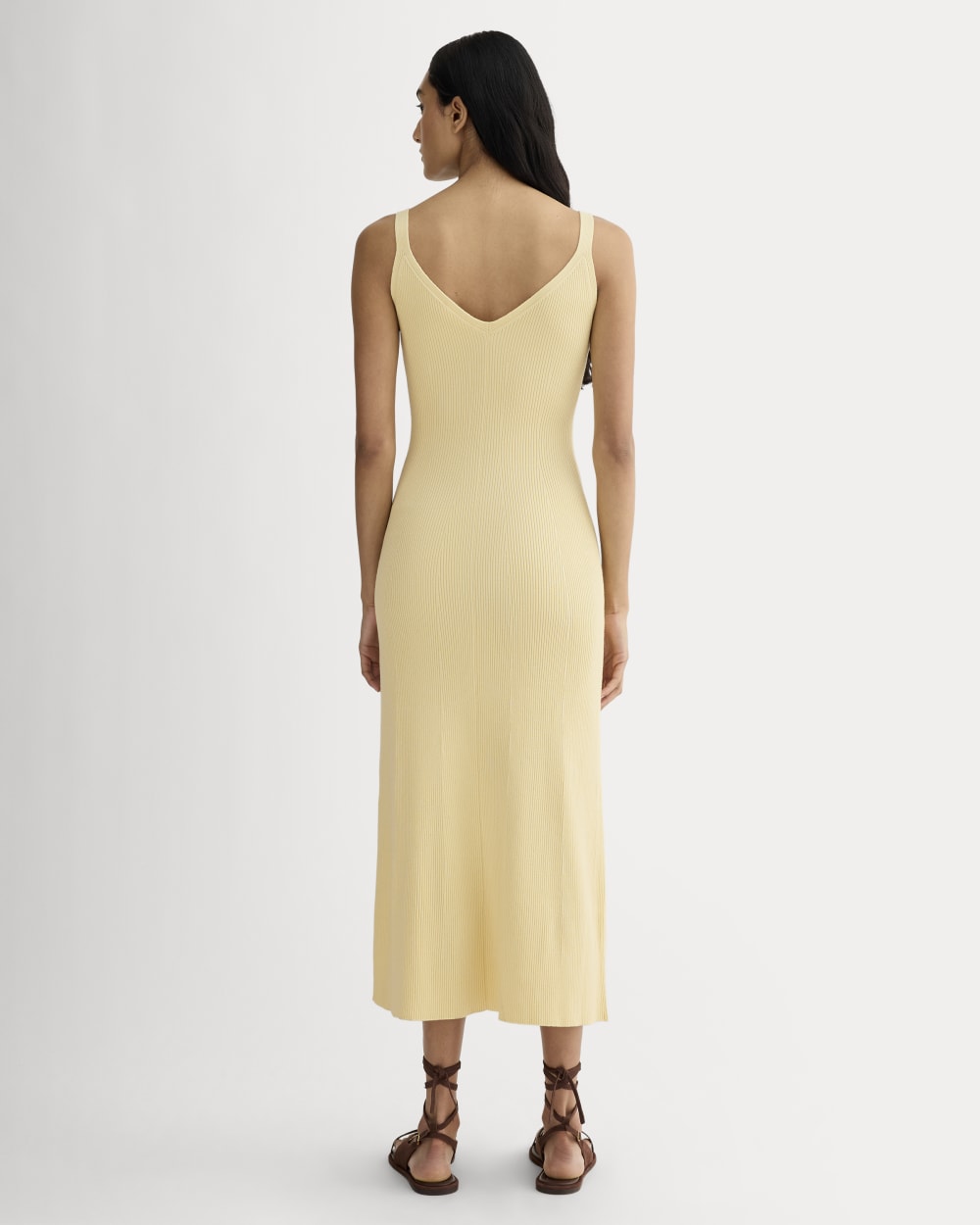 The Fine Knit Cami Dress | Banana Crepe - Image 4