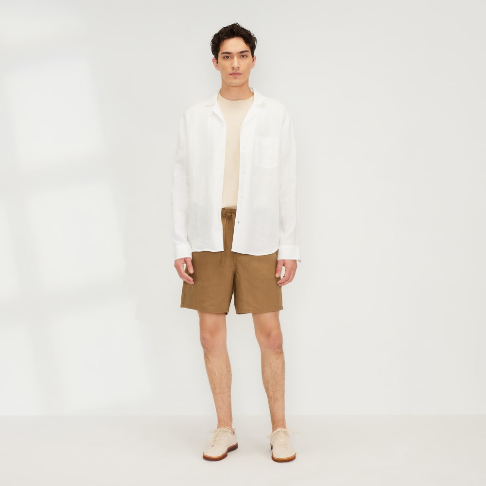 The Linen Easy Short | Toasted Coconut - Image 6