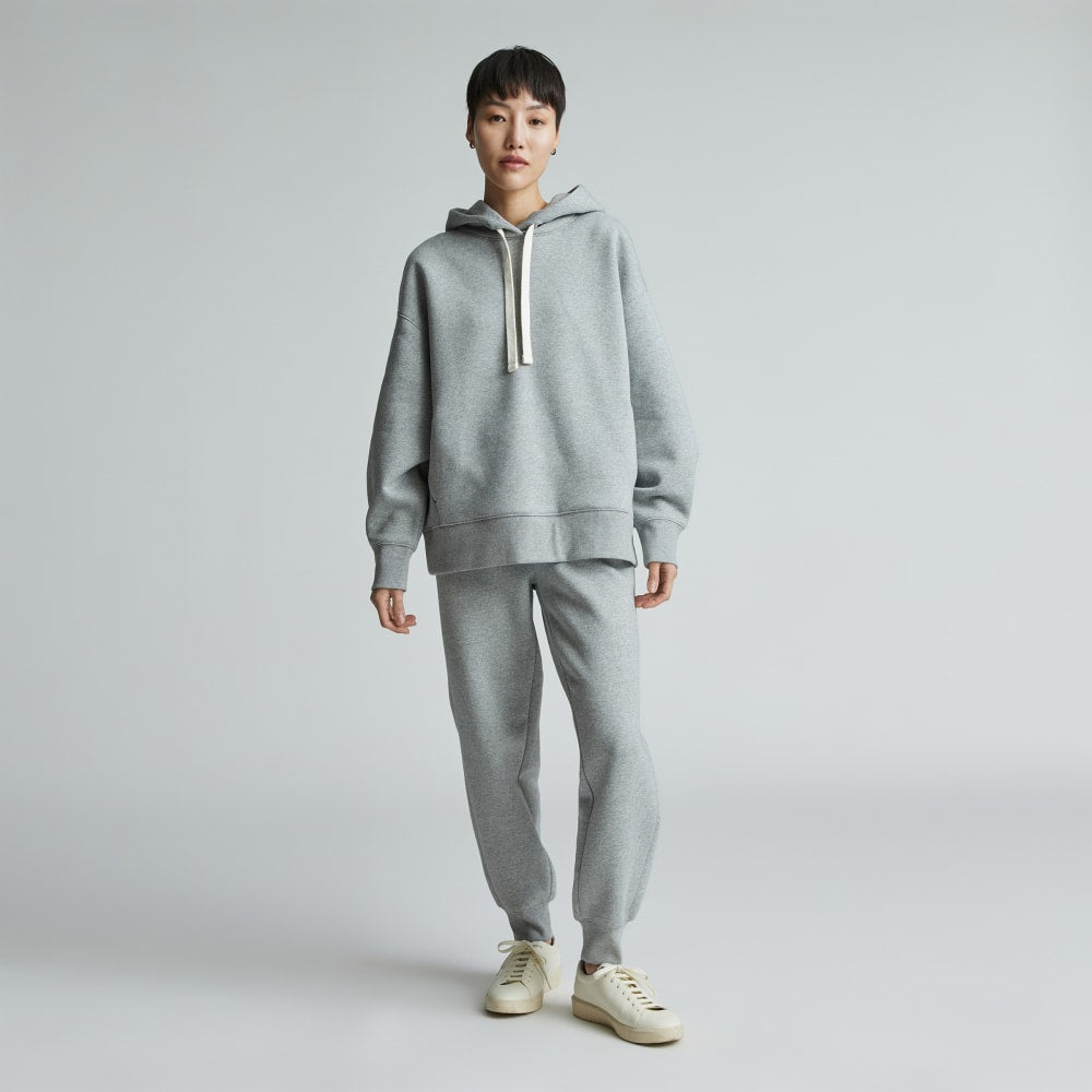The ReTrack Hoodie | Heather Grey - Image 6