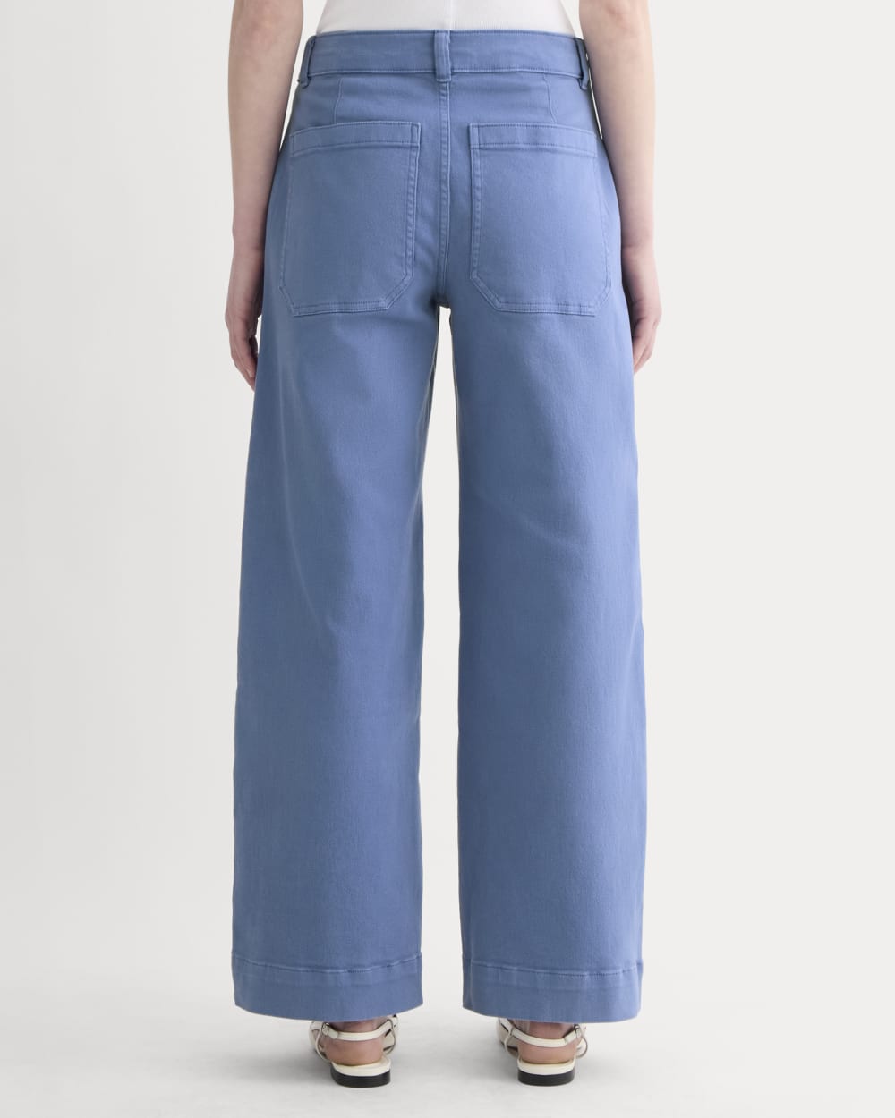 The Utility Wide-Leg Pant | Cornflower Blue - Image 5