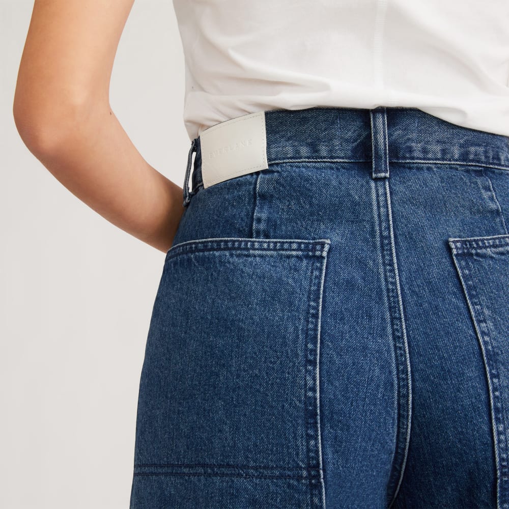 The Way-High® Gardener Cropped Jean | Vibrant Blue - Image 5