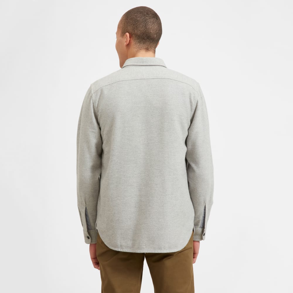 The Heavyweight Overshirt | Uniform | Heathered Grey - Image 4