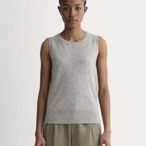 The Classic Tank in Cashmere | Light Heather Grey