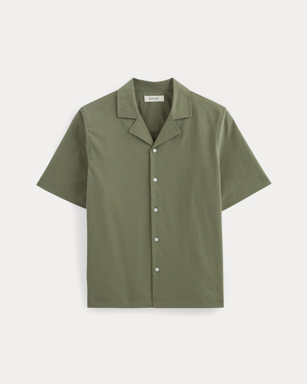 The Seersucker Resort Shirt | Lichen Green - Image 2