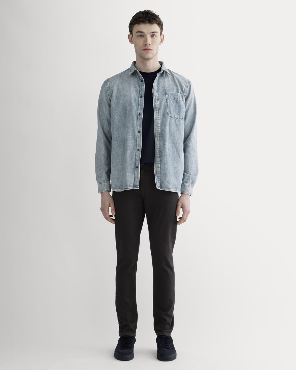 The Organic Cotton Slim-Fit Jean | Black