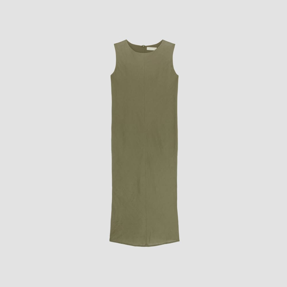 The Linen Bias Cut Dress | Kalamata - Image 2