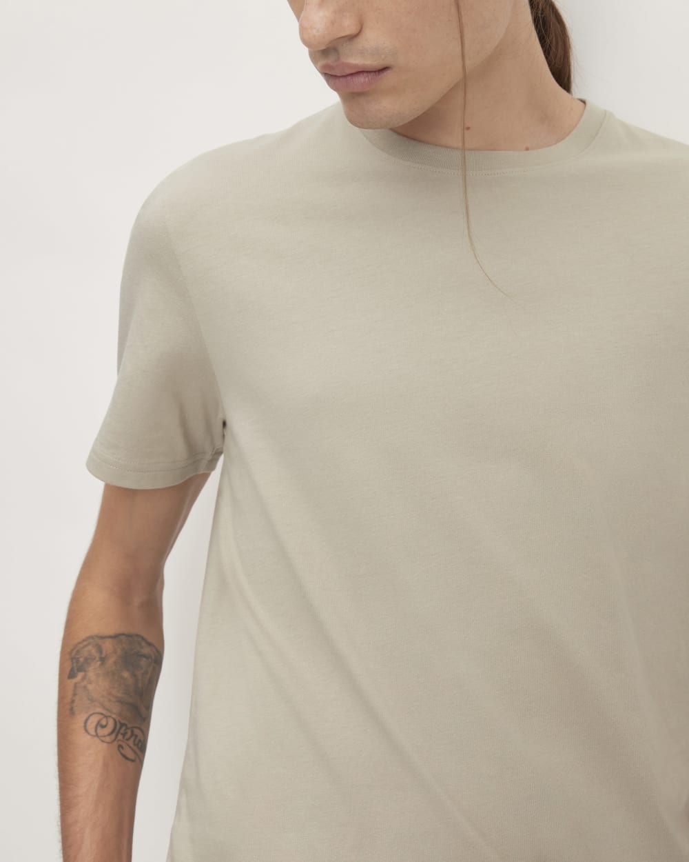 The Essential Organic Crew | Trench Coat Khaki - Image 5