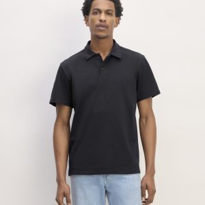 The Premium Weight Short-Sleeve Polo | Deep Navy