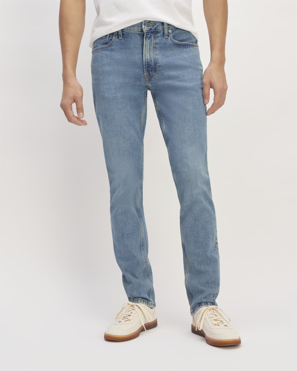 The Organic Cotton Slim-Fit Jean | Faded Sky Blue - Image 3