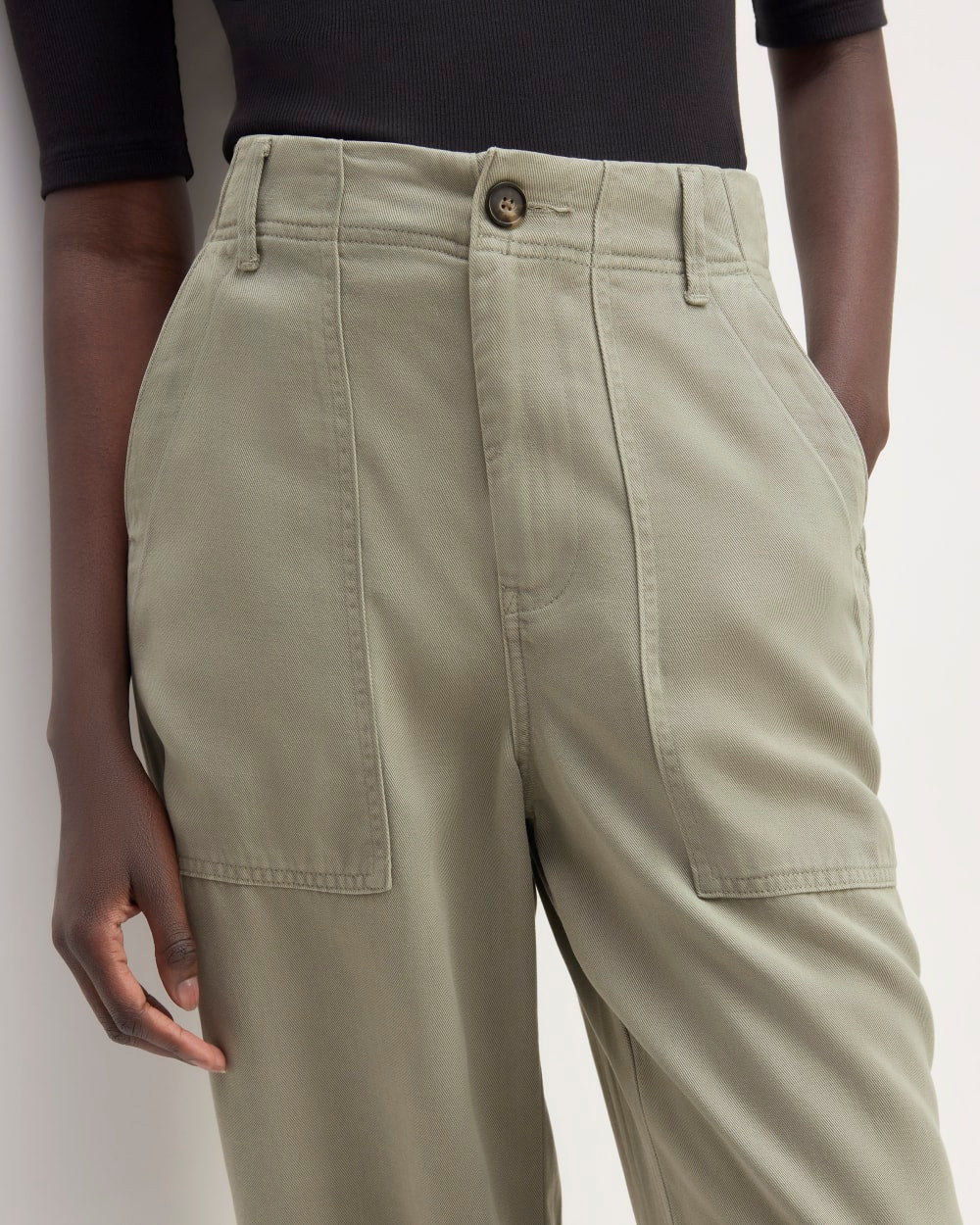 The Utility Pant in Buttersoft | Sage Green - Image 4