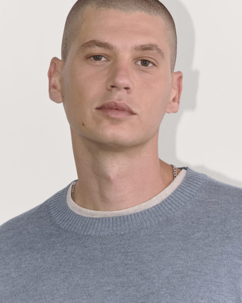 The No-Sweat Sweater | Uniform | Heather Sage Blue - Image 4