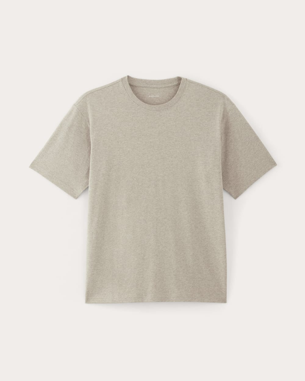 The Premium-Weight Relaxed Crew | Uniform | Heathered Oatmeal - Image 2