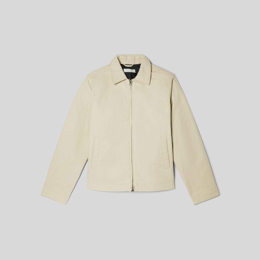 The Filled Canvas Jacket | Trench Coat Khaki - Image 2