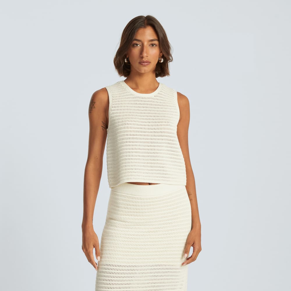 The Crochet Knit Cami | Canvas - Image 3