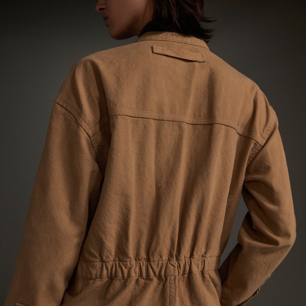 The Canvas Organic Cotton Coverall | Cappuccino - Image 5