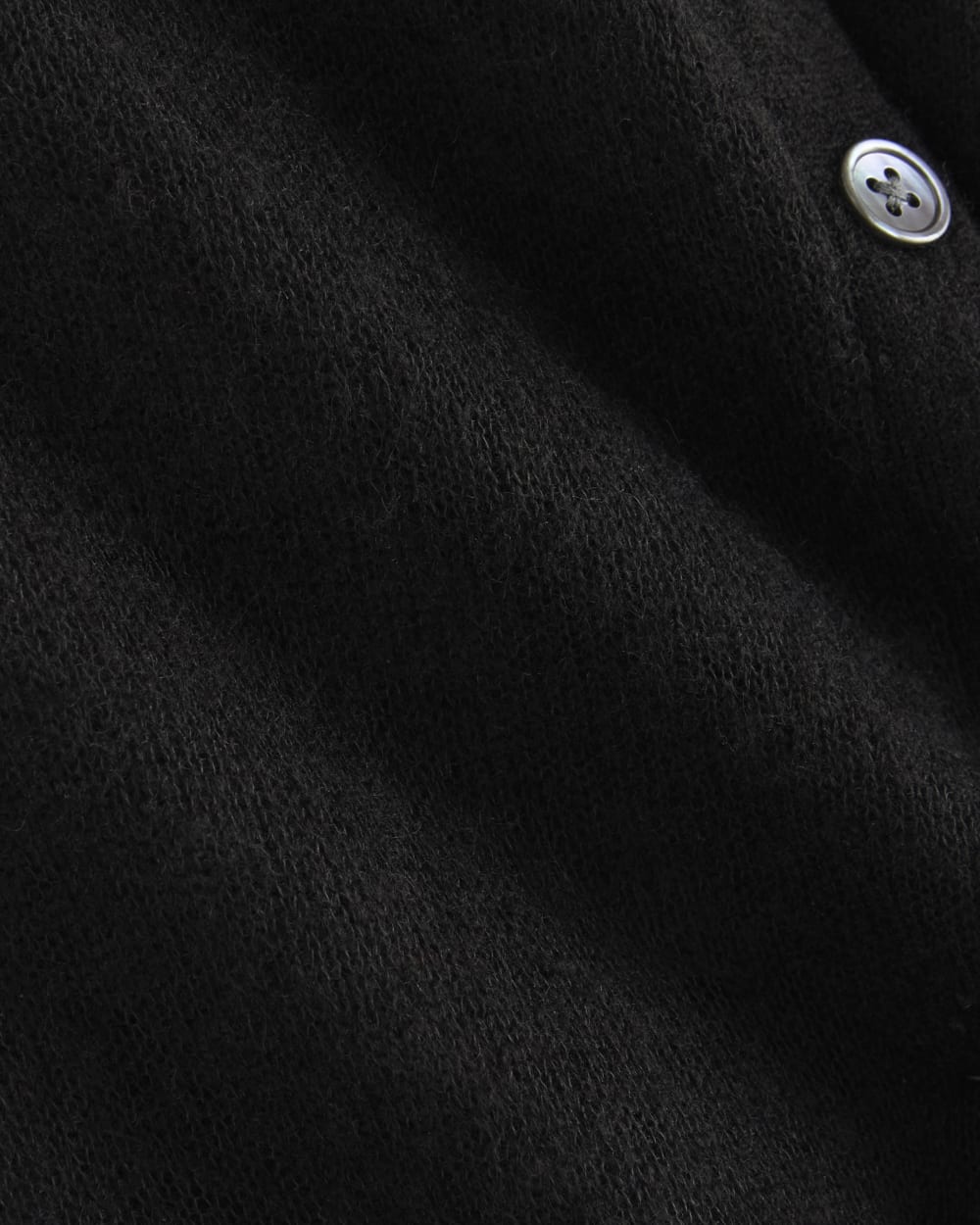 The Air Alpaca? Short-Sleeve Cardigan | Black - Image 6