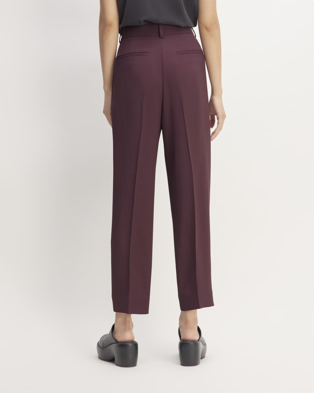 The Japanese GoWeave Way-High® Tapered Pant | Burgundy - Image 5