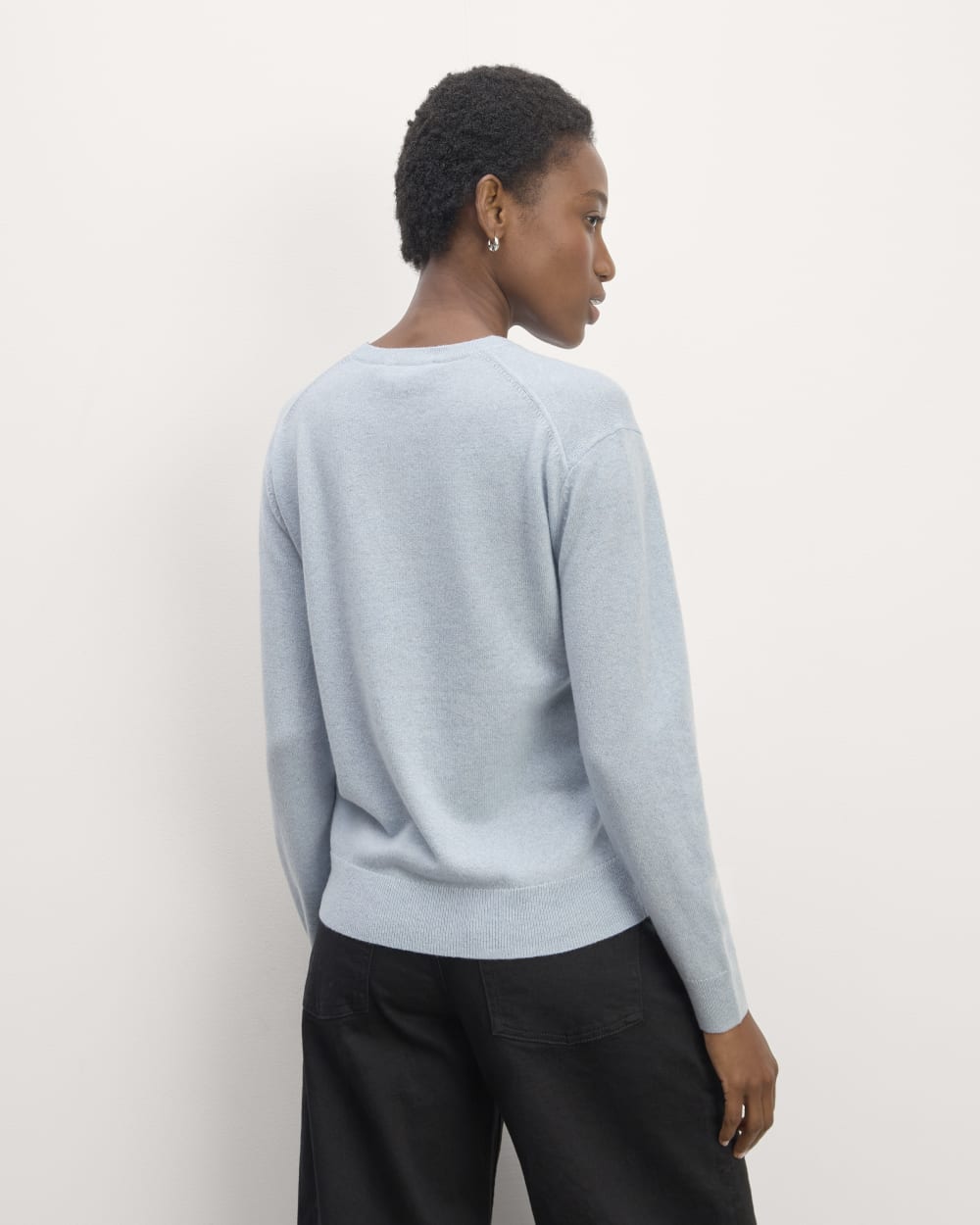 The Classic Crew in Cashmere | Sky Blue - Image 6