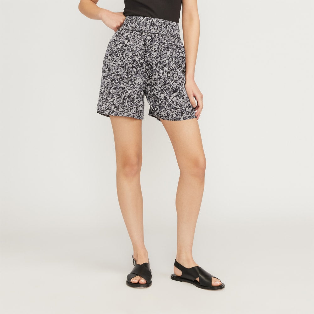 The Satin Pull-On Short | Splatter