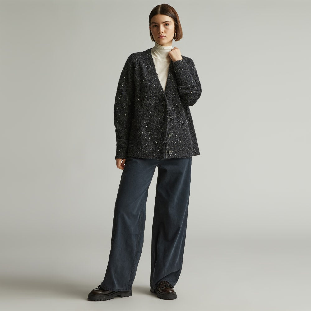 The Confetti Cardigan | Black Multi - Image 2