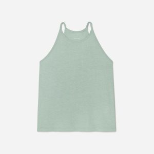 The Hemp Cutaway Tank | White Sage