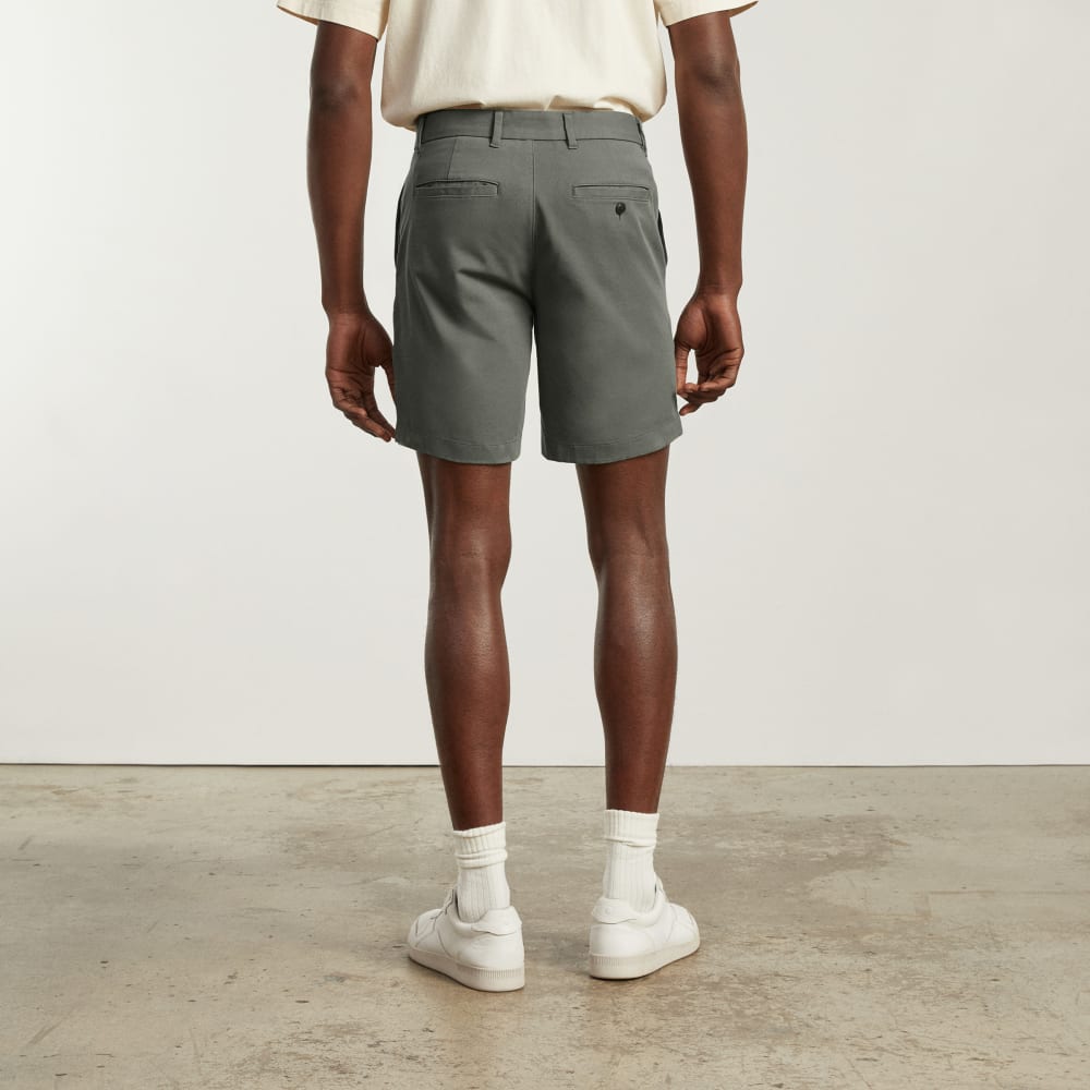 The 7 Slim-Fit Performance Chino Short | Pewter Green - Image 3