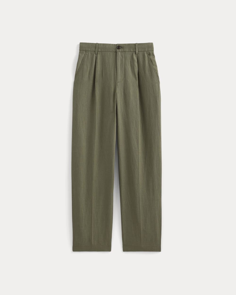 The Linen Pleated Trouser | Kalamata - Image 2
